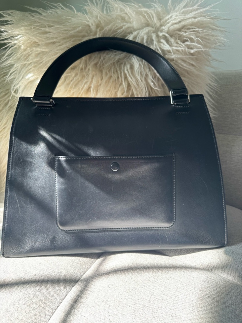 Celine Edge, Phoebe Philo Era logo. 🩷Black and Cream-fits 12x9 laptop!
(Large) - Picture 3 of 17